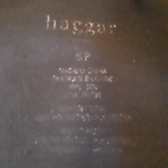 Haggar T-Shirt Black/White Size Small - Picture 7 of 7